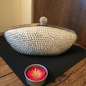 Accessorize (UK) Rhinestone Clutch Bag